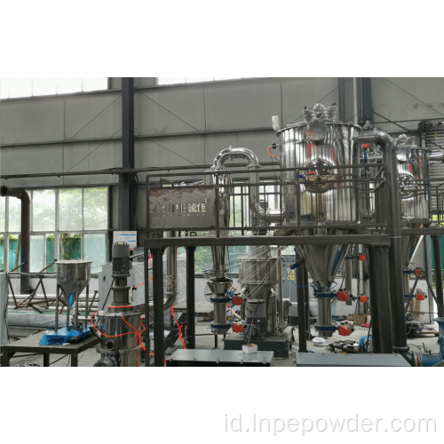 Sistem Micronizing Serpihan Grafit